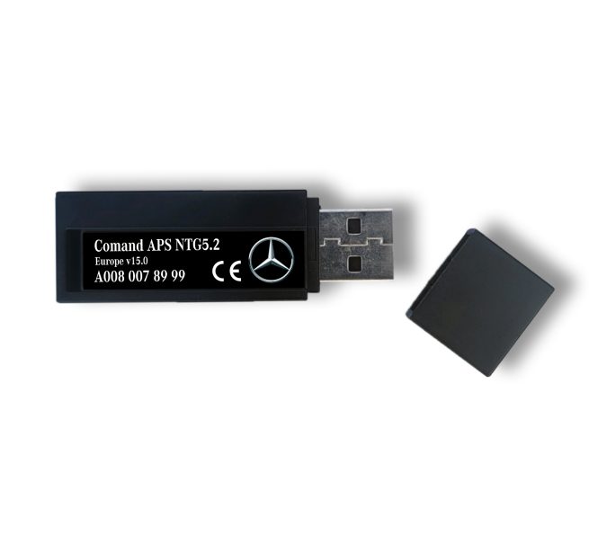 Mercedes-Benz Comand NTG 5.2 Star2 v15 USB Stick + PIN CODE Europa | Teilenummer: A0080078999