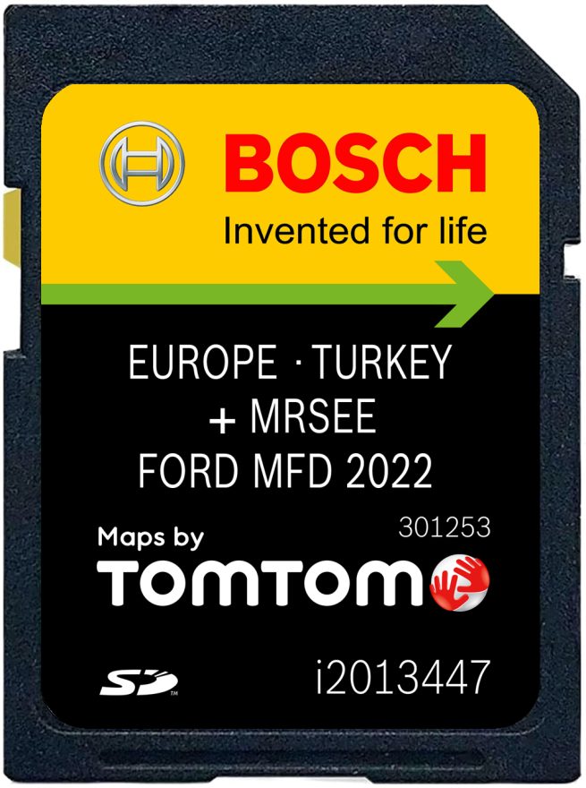 FORD MFD 2022 Europa + Türkei SD Karte | Teilenummer: i2013447