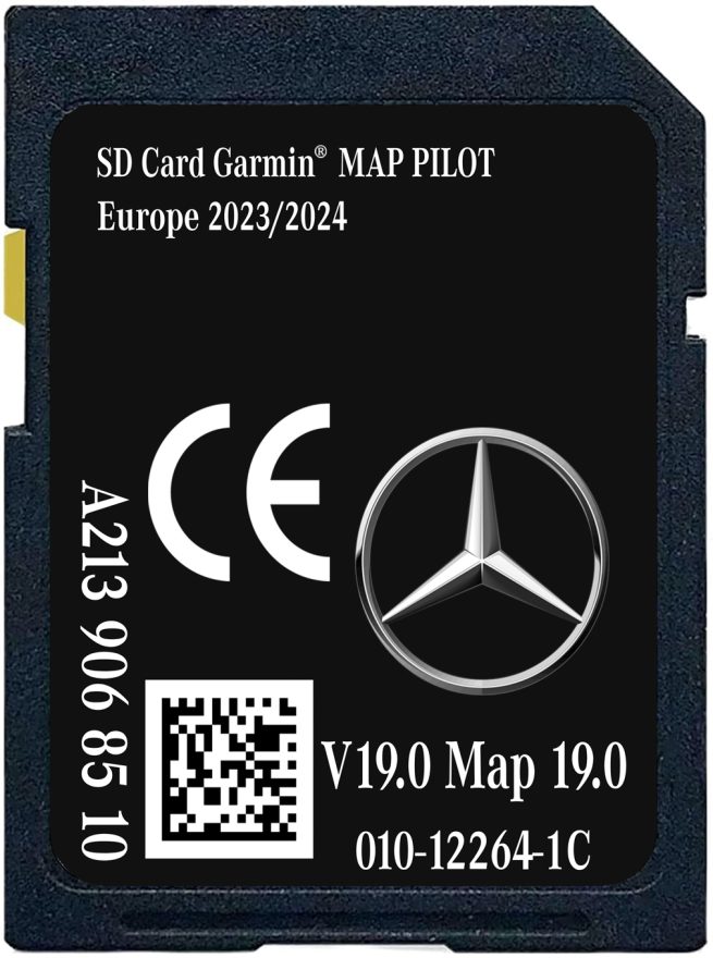 Mercedes-Benz Garmin Map Pilot Star2 v19 SD-Karte Europa | Teilenummer: A2139068510